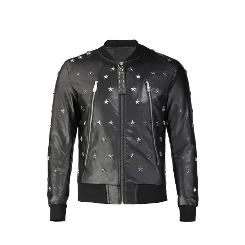 Wholesale Philipp Plein PP Jackets Long Sleeved For Men #1439979 $102.00 USD, Wholesale Quality Replica Philipp Plein PP Jackets