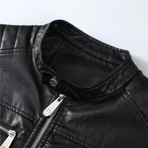 Replica Philipp Plein PP Jackets Long Sleeved For Men #1439981 $96.00 USD for Wholesale