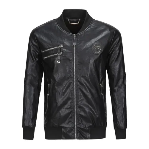 Wholesale Philipp Plein PP Jackets Long Sleeved For Men #1439986 $88.00 USD, Wholesale Quality Replica Philipp Plein PP Jackets
