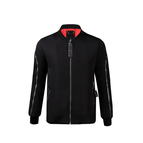 Wholesale Philipp Plein PP Jackets Long Sleeved For Men #1439987 $82.00 USD, Wholesale Quality Replica Philipp Plein PP Jackets