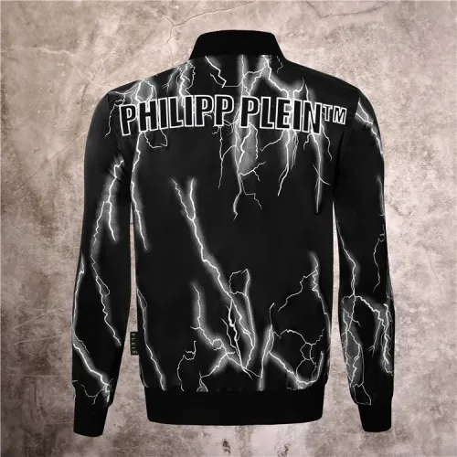 Replica Philipp Plein PP Jackets Long Sleeved For Men #1439992 $68.00 USD for Wholesale