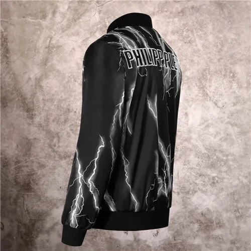 Replica Philipp Plein PP Jackets Long Sleeved For Men #1439992 $68.00 USD for Wholesale