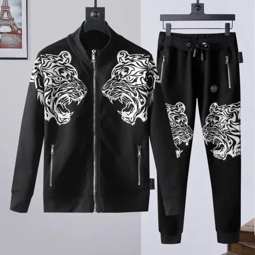 Wholesale Philipp Plein PP Tracksuits Long Sleeved For Men #1439995 $102.00 USD, Wholesale Quality Replica Philipp Plein PP Tracksuits