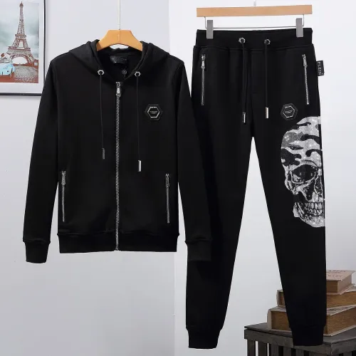 Wholesale Philipp Plein PP Tracksuits Long Sleeved For Men #1440002 $102.00 USD, Wholesale Quality Replica Philipp Plein PP Tracksuits