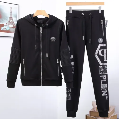 Wholesale Philipp Plein PP Tracksuits Long Sleeved For Men #1440003 $102.00 USD, Wholesale Quality Replica Philipp Plein PP Tracksuits