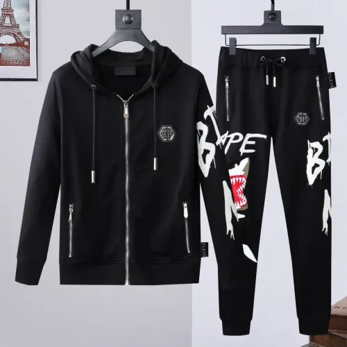 Wholesale Philipp Plein PP Tracksuits Long Sleeved For Men #1440006 $108.00 USD, Wholesale Quality Replica Philipp Plein PP Tracksuits