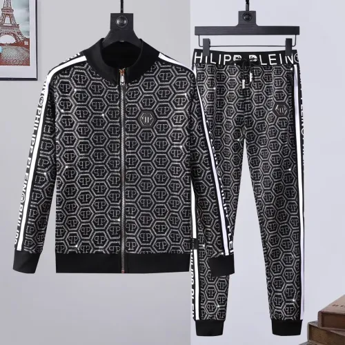 Wholesale Philipp Plein PP Tracksuits Long Sleeved For Men #1440008 $150.00 USD, Wholesale Quality Replica Philipp Plein PP Tracksuits