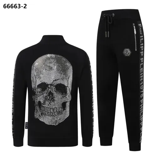 Wholesale Philipp Plein PP Tracksuits Long Sleeved For Men #1440010 $102.00 USD, Wholesale Quality Replica Philipp Plein PP Tracksuits