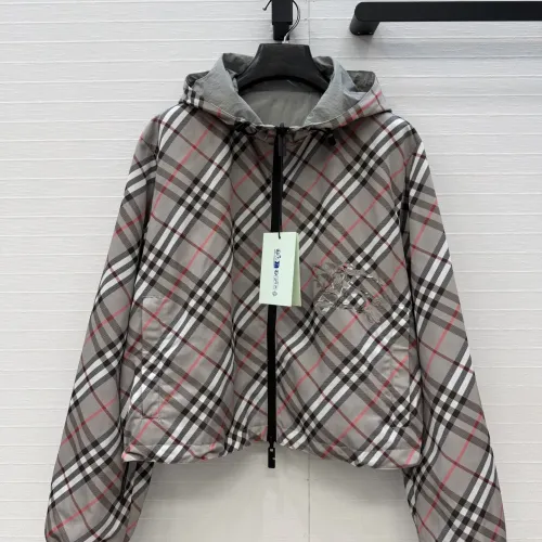 Wholesale Burberry Jackets Long Sleeved For Women #1440027 $128.00 USD, Wholesale Quality Replica Burberry Jackets