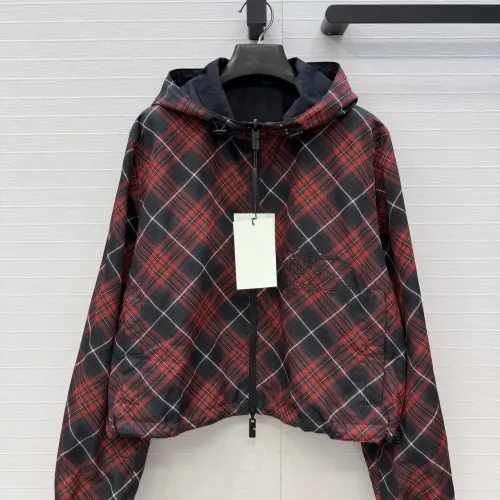 Wholesale Burberry Jackets Long Sleeved For Women #1440028 $128.00 USD, Wholesale Quality Replica Burberry Jackets