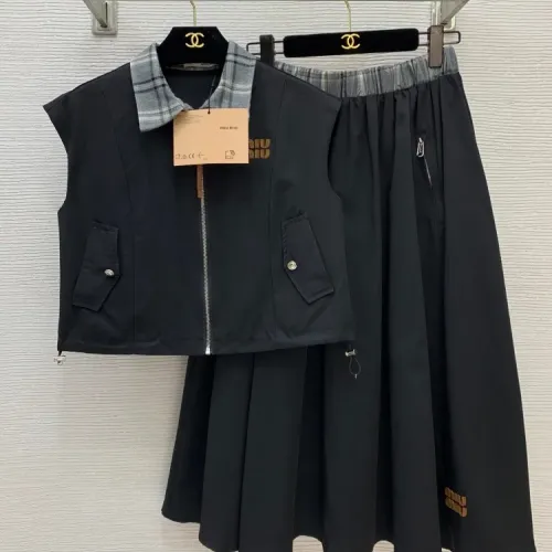 Wholesale MIU MIU Tracksuits Sleeveless For Women #1440050 $108.00 USD, Wholesale Quality Replica MIU MIU Tracksuits