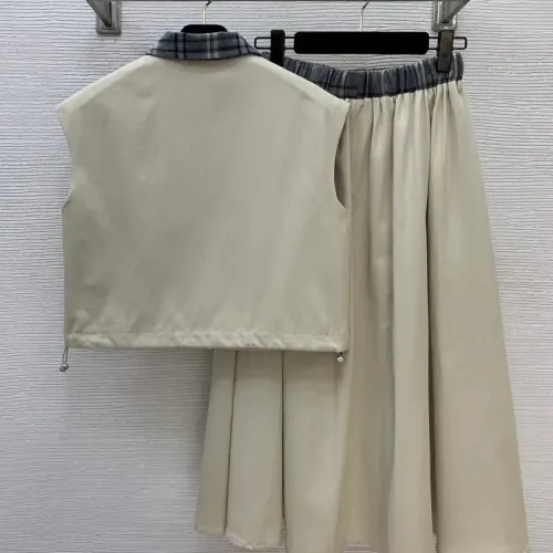 Replica MIU MIU Tracksuits Sleeveless For Women #1440051 $108.00 USD for Wholesale