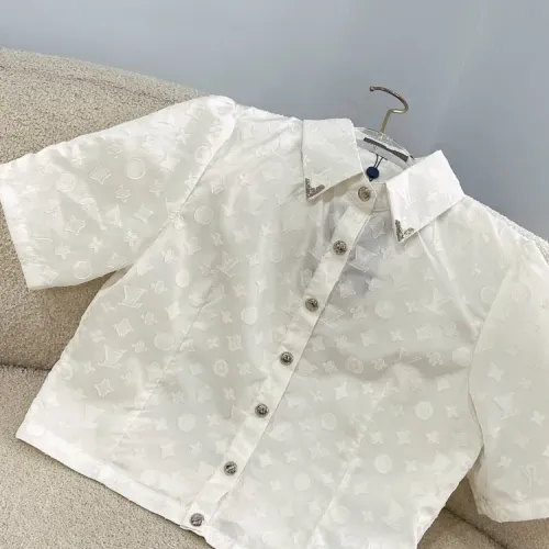 Replica Louis Vuitton LV Tracksuits Short Sleeved For Women #1440053 $88.00 USD for Wholesale