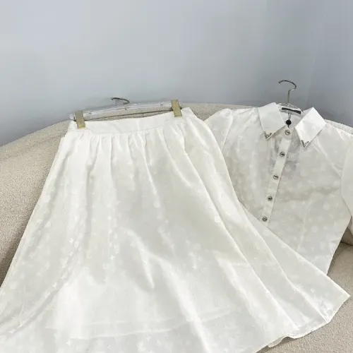 Replica Louis Vuitton LV Tracksuits Short Sleeved For Women #1440053 $88.00 USD for Wholesale