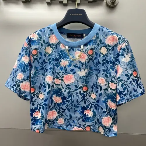 Replica Louis Vuitton LV Tracksuits Short Sleeved For Women #1440058 $100.00 USD for Wholesale