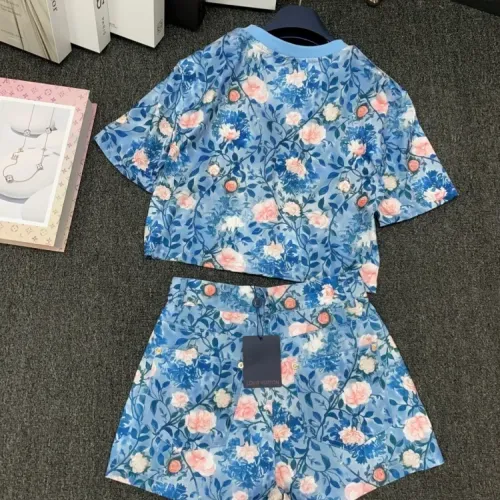 Replica Louis Vuitton LV Tracksuits Short Sleeved For Women #1440058 $100.00 USD for Wholesale
