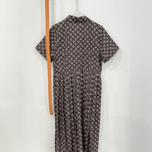 Replica Louis Vuitton LV Dresses Short Sleeved For Women #1440066 $82.00 USD for Wholesale