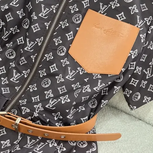 Replica Louis Vuitton LV Dresses Short Sleeved For Women #1440066 $82.00 USD for Wholesale