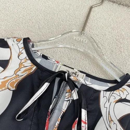 Replica Hermes Dresses Long Sleeved For Women #1440068 $82.00 USD for Wholesale