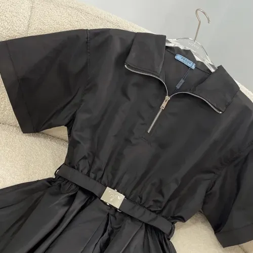 Replica Prada Dresses Short Sleeved For Women #1440076 $96.00 USD for Wholesale