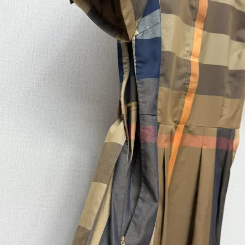 Replica Burberry Dresses Short Sleeved For Women #1440078 $85.00 USD for Wholesale