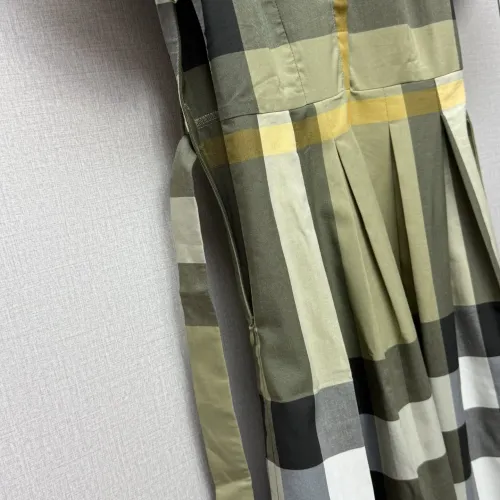 Replica Burberry Dresses Short Sleeved For Women #1440079 $85.00 USD for Wholesale