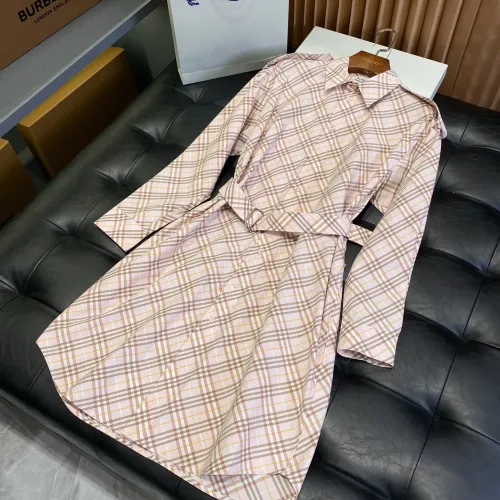 Wholesale Burberry Dresses Long Sleeved For Women #1440083 $88.00 USD, Wholesale Quality Replica Burberry Dresses