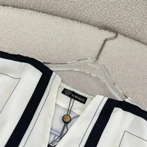 Replica Versace Dresses Short Sleeved For Women #1440084 $80.00 USD for Wholesale