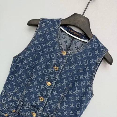 Replica Louis Vuitton LV Dresses Sleeveless For Women #1440086 $125.00 USD for Wholesale