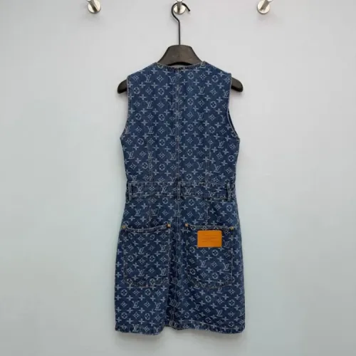 Replica Louis Vuitton LV Dresses Sleeveless For Women #1440086 $125.00 USD for Wholesale