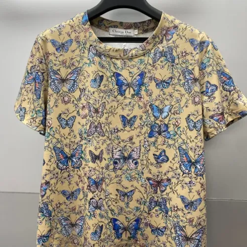 Wholesale Christian Dior T-Shirts Short Sleeved For Women #1440107 $48.00 USD, Wholesale Quality Replica Christian Dior T-Shirts