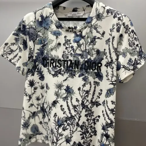 Wholesale Christian Dior T-Shirts Short Sleeved For Women #1440112 $48.00 USD, Wholesale Quality Replica Christian Dior T-Shirts