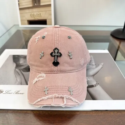 Wholesale Chrome Hearts Caps #1440155 $27.00 USD, Wholesale Quality Replica Chrome Hearts Caps