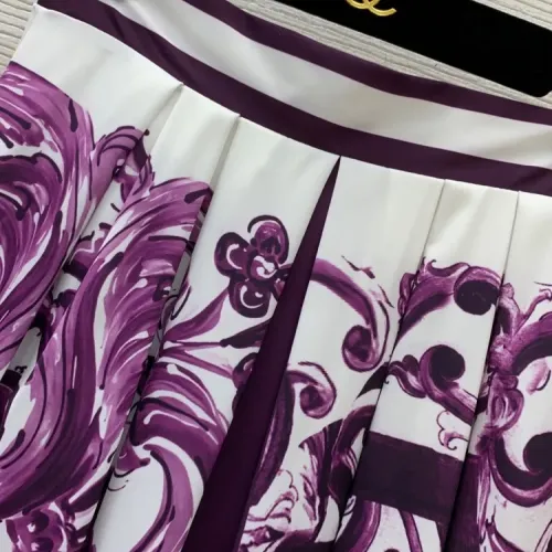 Replica Dolce & Gabbana D&G Midi Skirt For Women #1440165 $88.00 USD for Wholesale
