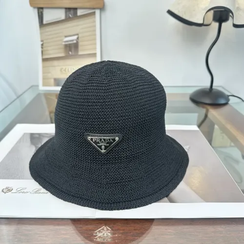Wholesale Prada Caps #1440192 $27.00 USD, Wholesale Quality Replica Prada Caps