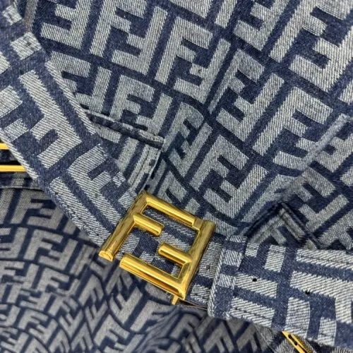 Replica Fendi Dresses Short Sleeved For Women #1440202 $130.00 USD for Wholesale