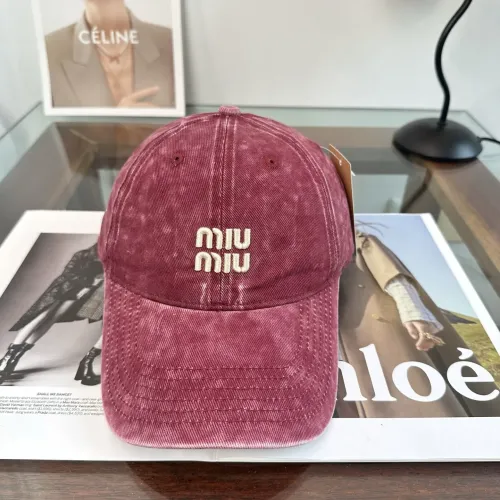Wholesale MIU MIU Caps #1440205 $27.00 USD, Wholesale Quality Replica MIU MIU Caps