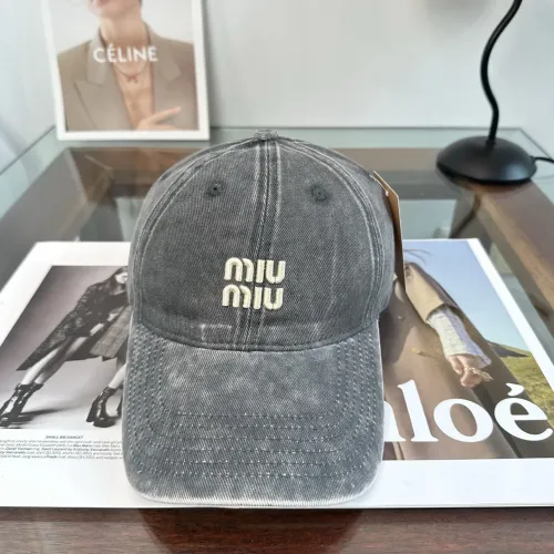 Wholesale MIU MIU Caps #1440208 $27.00 USD, Wholesale Quality Replica MIU MIU Caps