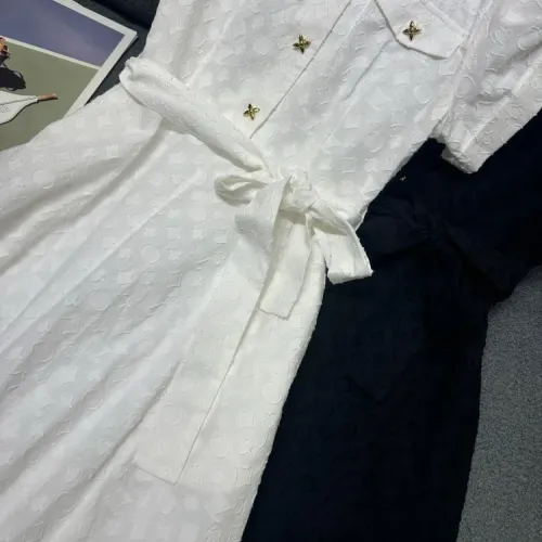 Replica Louis Vuitton LV Dresses Short Sleeved For Women #1440212 $85.00 USD for Wholesale