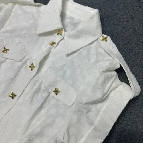 Replica Louis Vuitton LV Dresses Short Sleeved For Women #1440212 $85.00 USD for Wholesale