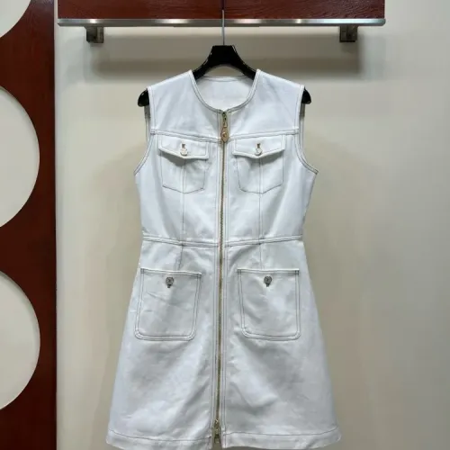 Wholesale Louis Vuitton LV Dresses Sleeveless For Women #1440217 $80.00 USD, Wholesale Quality Replica Louis Vuitton LV Dresses