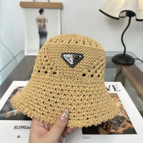 Wholesale Prada Caps #1440238 $27.00 USD, Wholesale Quality Replica Prada Caps