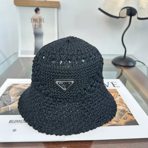 Wholesale Prada Caps #1440240 $27.00 USD, Wholesale Quality Replica Prada Caps