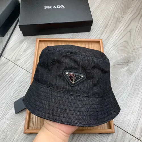 Wholesale Prada Caps #1440337 $32.00 USD, Wholesale Quality Replica Prada Caps