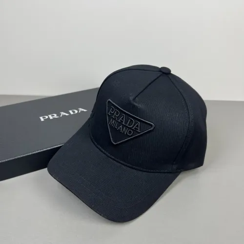 Wholesale Prada Caps #1440338 $25.00 USD, Wholesale Quality Replica Prada Caps