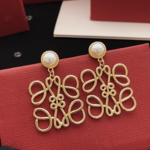 Wholesale LOEWE Earrings For Women #1440444 $29.00 USD, Wholesale Quality Replica LOEWE Earrings