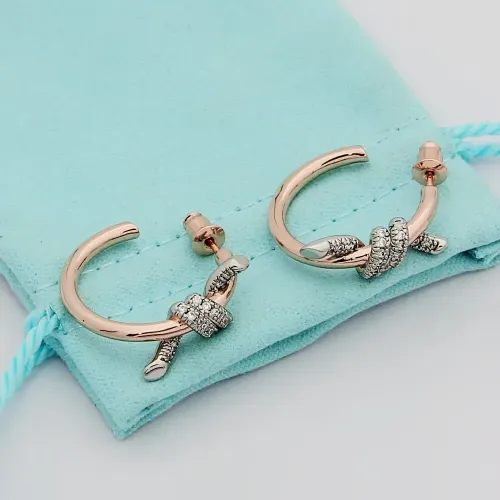 Replica Tiffany Earrings For Women #1440445 $25.00 USD for Wholesale
