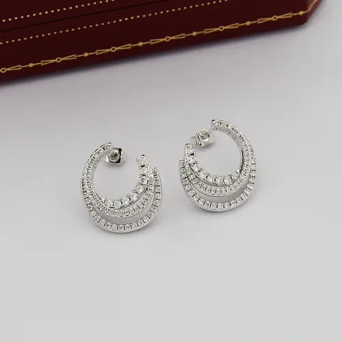 Wholesale Cartier Earrings For Women #1440446 $27.00 USD, Wholesale Quality Replica Cartier Earrings