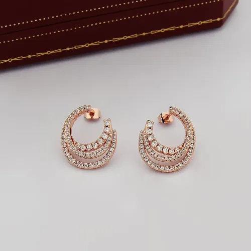 Wholesale Cartier Earrings For Women #1440447 $27.00 USD, Wholesale Quality Replica Cartier Earrings