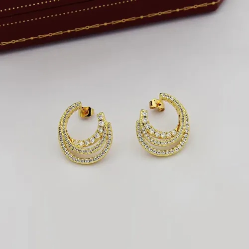 Wholesale Cartier Earrings For Women #1440448 $27.00 USD, Wholesale Quality Replica Cartier Earrings